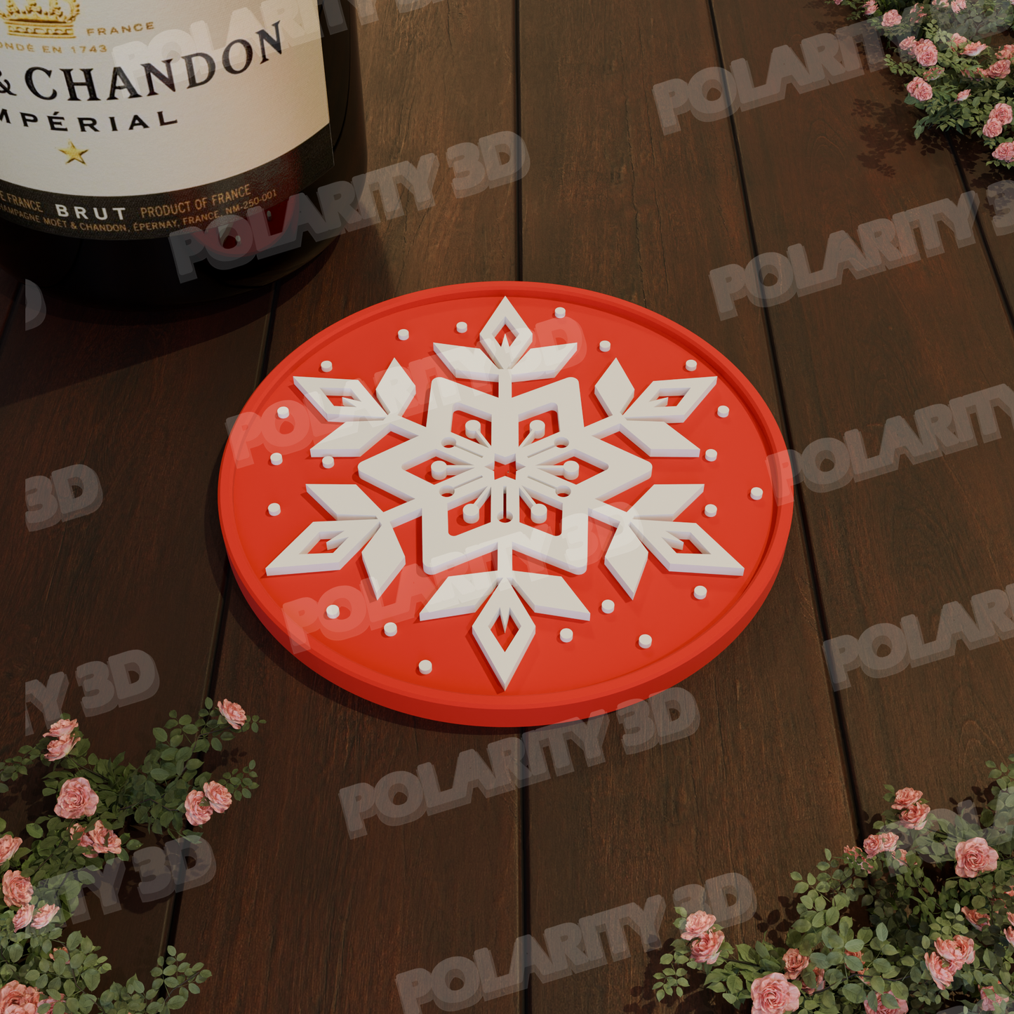 Posavasos Copo de Nieve 3