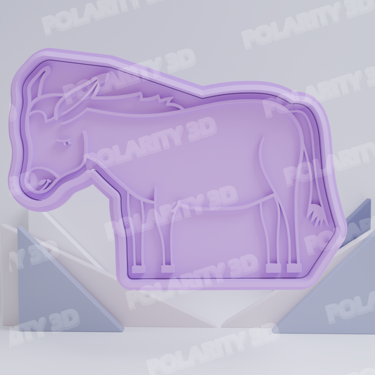 Cortador de galletas Burro