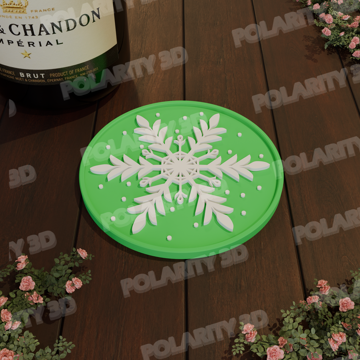 Posavasos Copo de Nieve 2