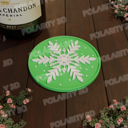 Posavasos Copo de Nieve 2