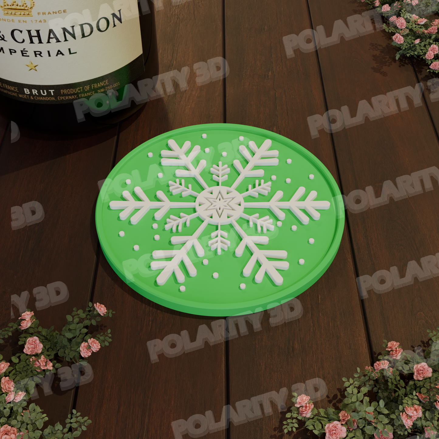 Posavasos Copo de Nieve