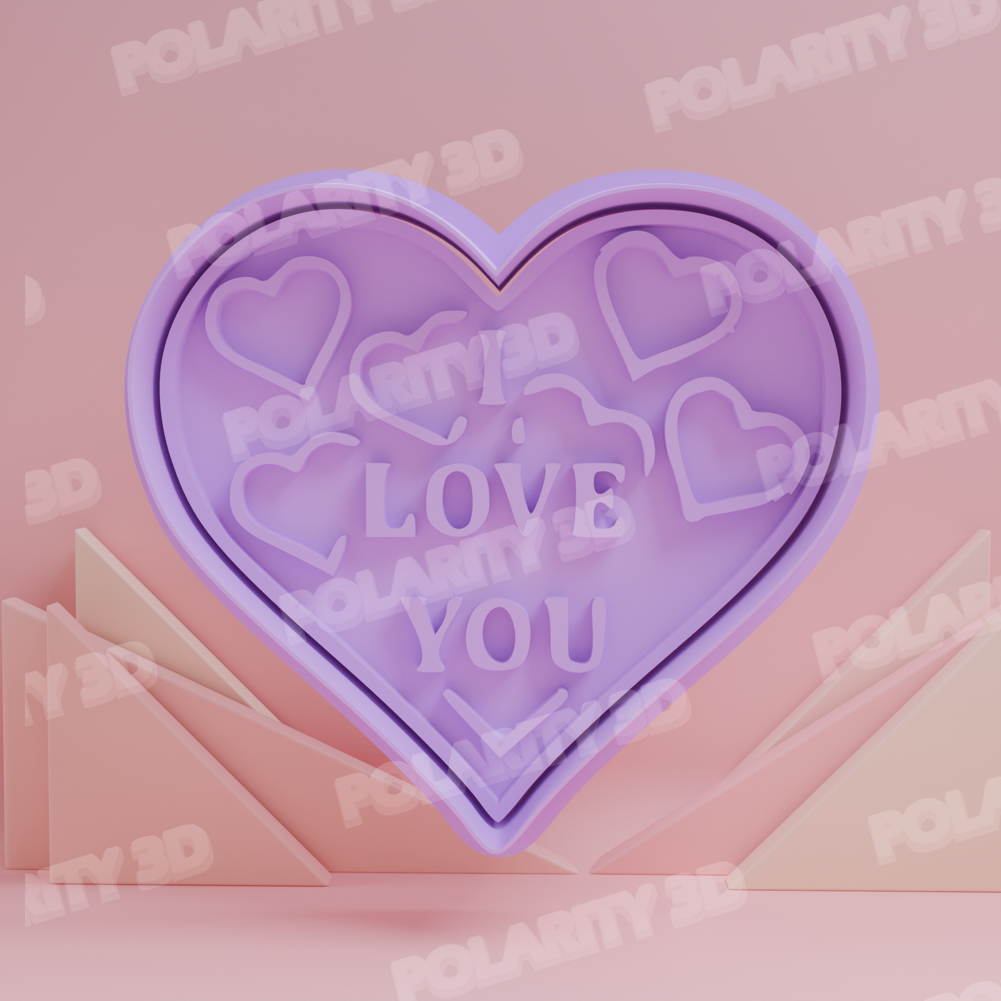 Cortador de Galleta I love you