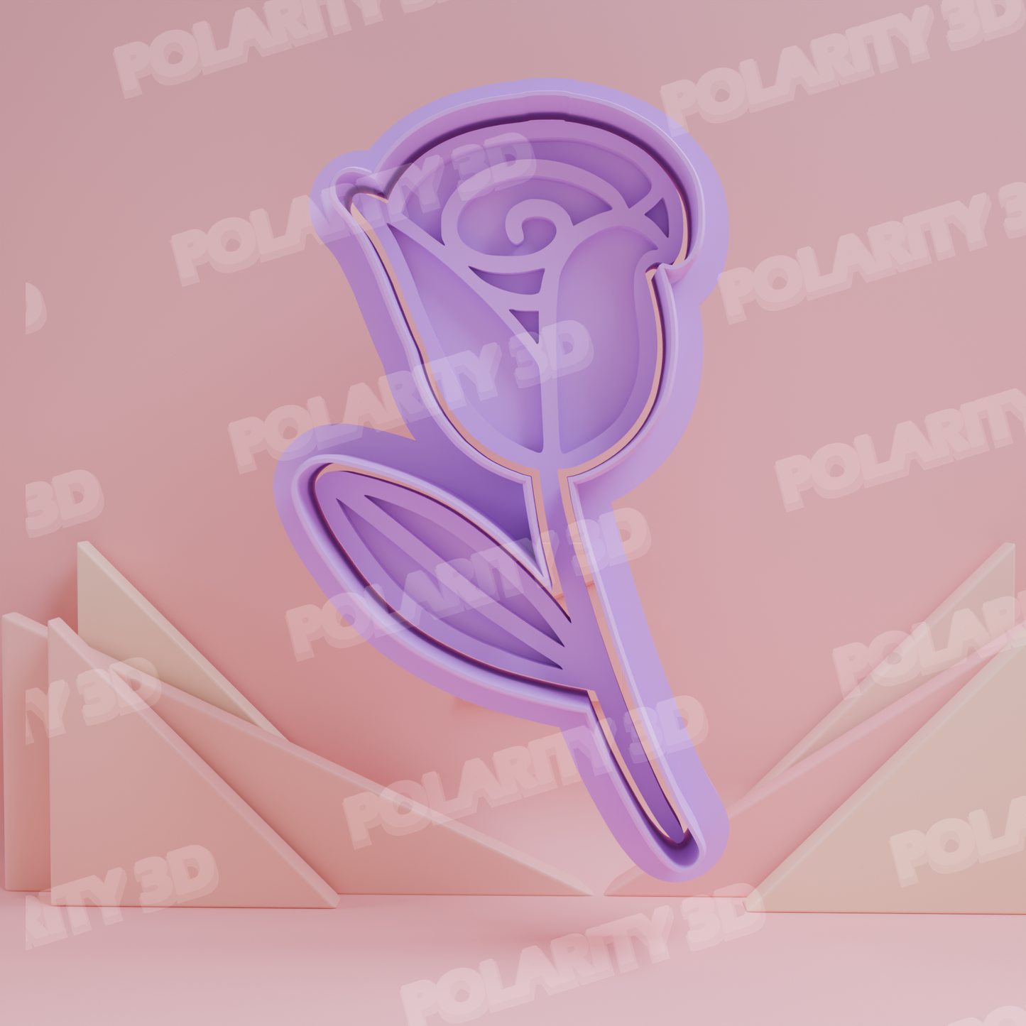 Cortador de Galleta Rosa